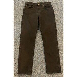Flint and Tinder Straight Jeans Black Wash Size 31 x 30